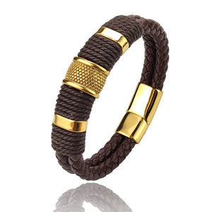 Heritage Braided Leather Bracelet