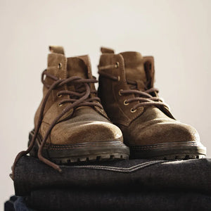 Heritage Suede Lace-Up Boots