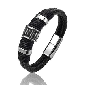 Heritage Braided Leather Bracelet