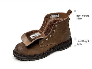 Heritage Suede Lace-Up Boots