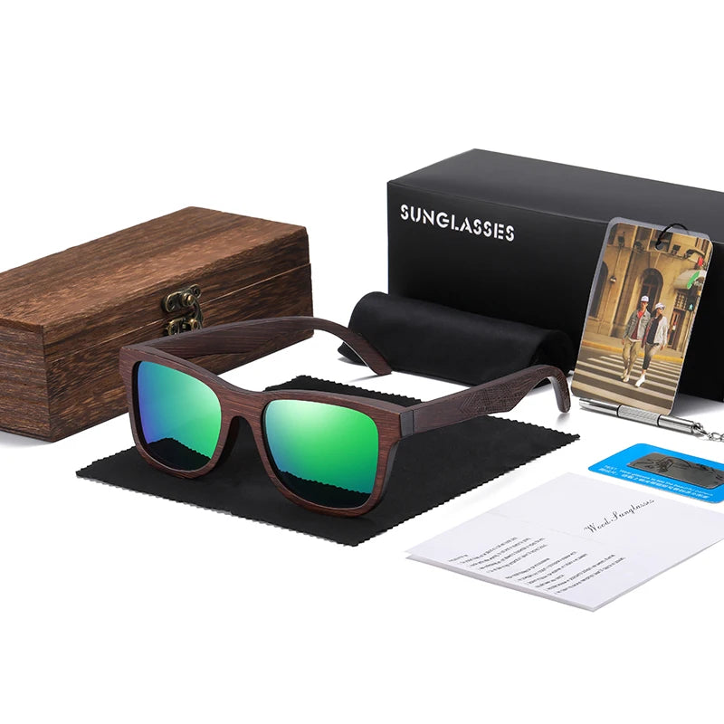 Bamboo Pilot Sunglasses