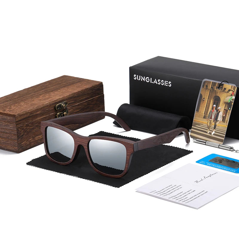 Bamboo Pilot Sunglasses