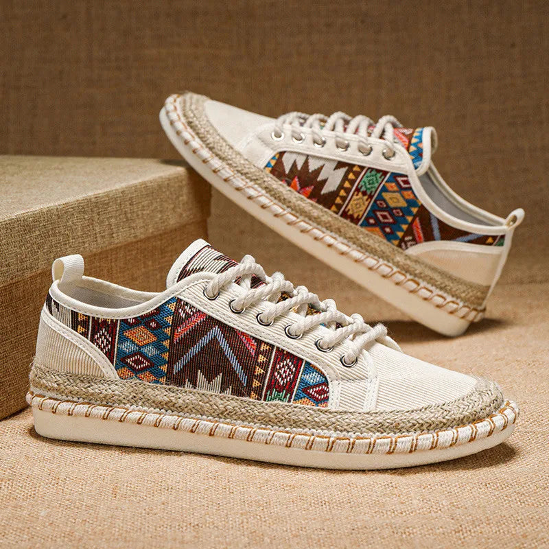 Boho Canvas Sneakers