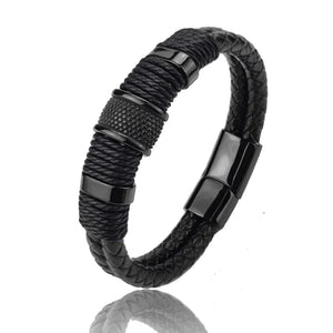 Heritage Braided Leather Bracelet