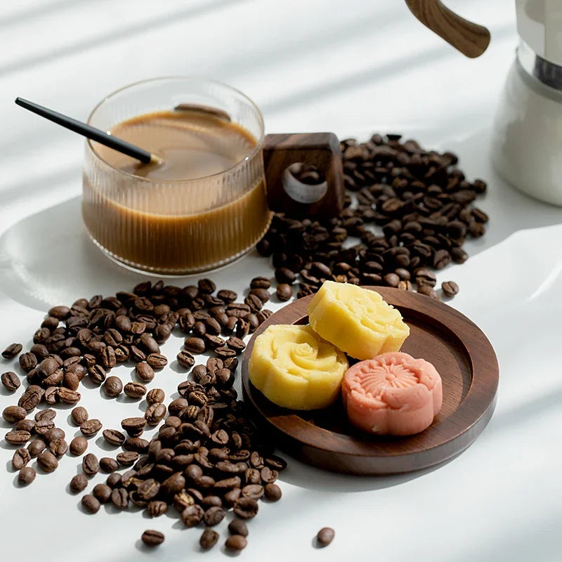 Coffee Cup with Wooden Handle