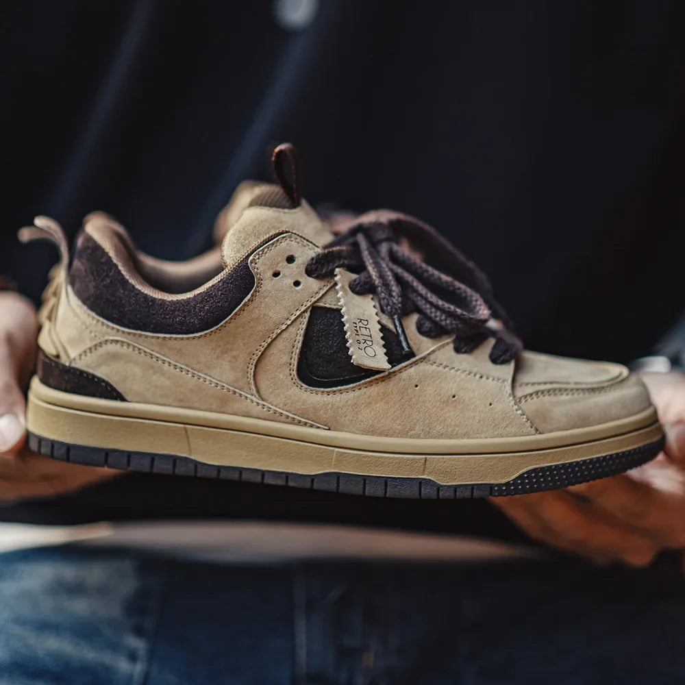 Tan Suede Skate Shoes