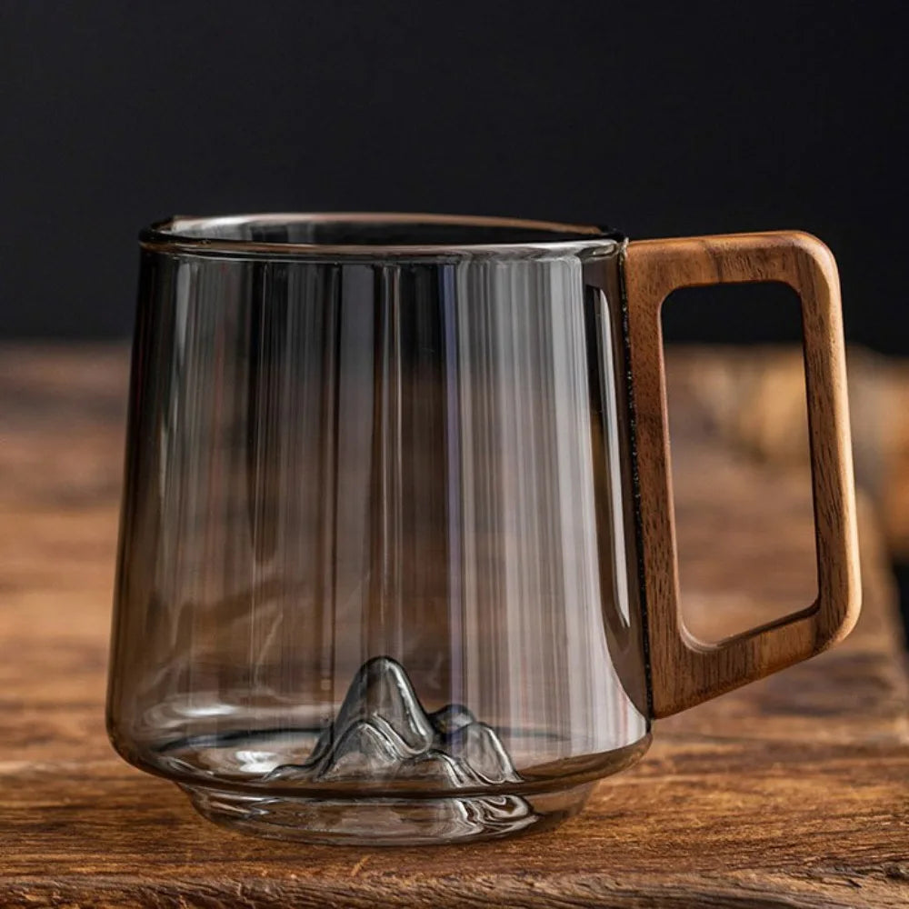 Internal Mountain Protrusion Glass