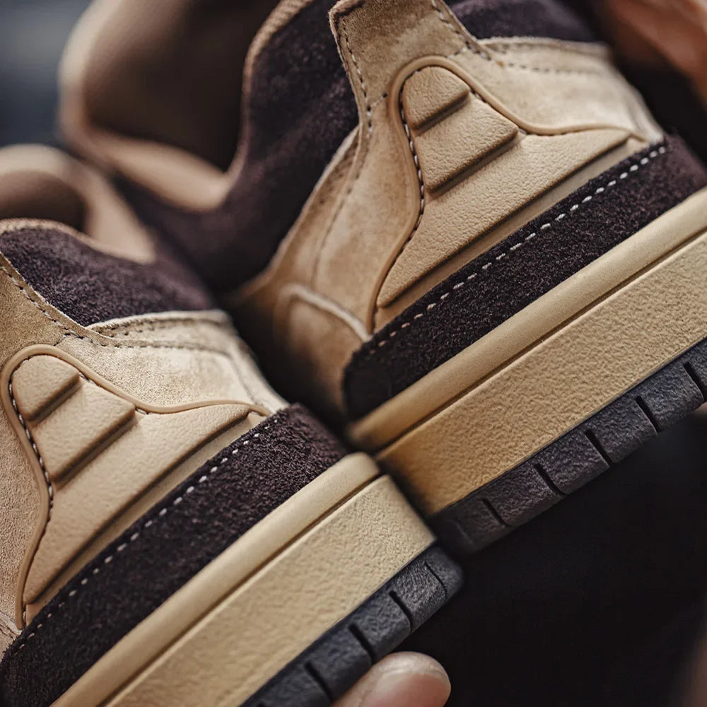 Tan Suede Skate Shoes