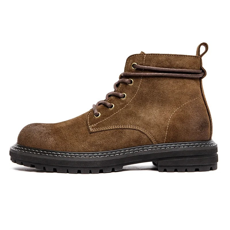 Heritage Suede Lace-Up Boots